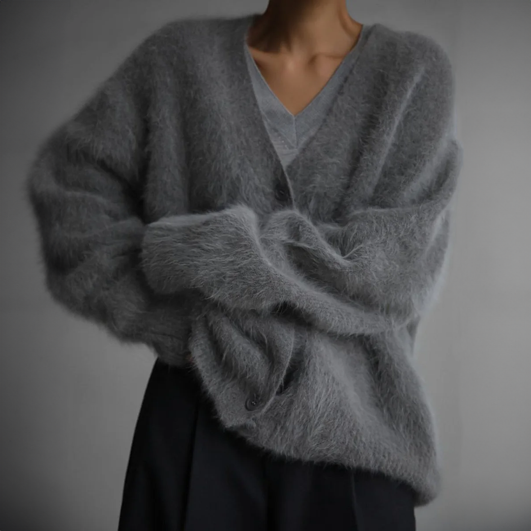 Damska kaszmirowa cardigan – Noelia Jesienny urok