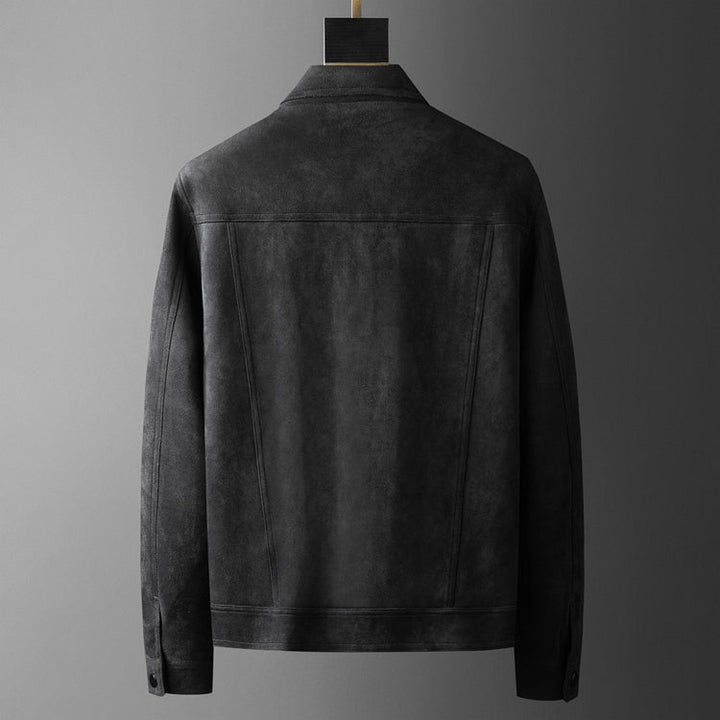Suède Look Męska Kurtka – Rafael