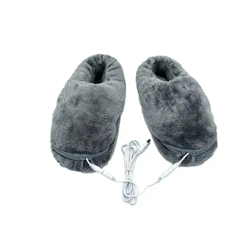 USB-podgrzewane zimowe kapcie – HeatSwift