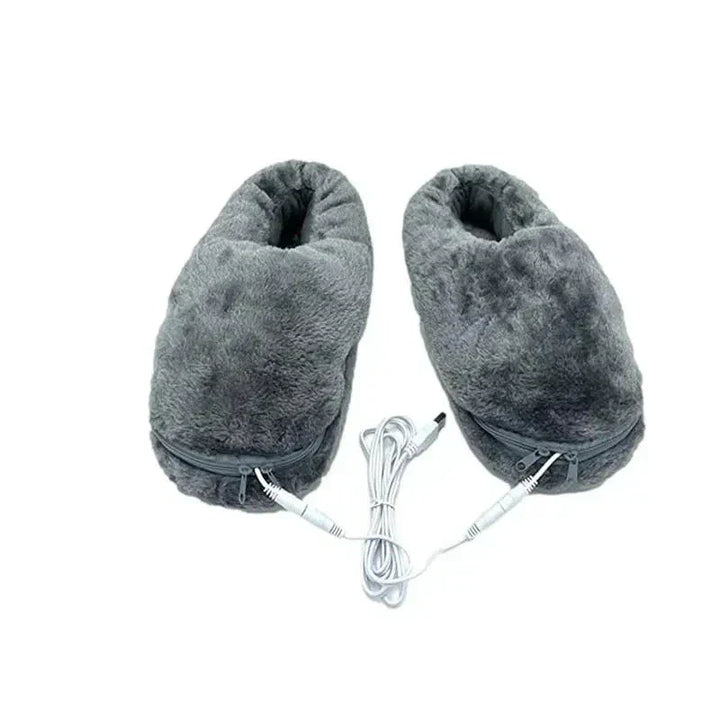 USB-podgrzewane zimowe kapcie – HeatSwift