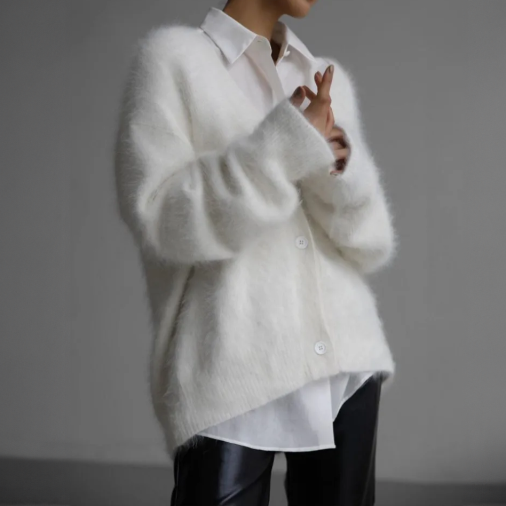 Damska kaszmirowa cardigan – Noelia Jesienny urok