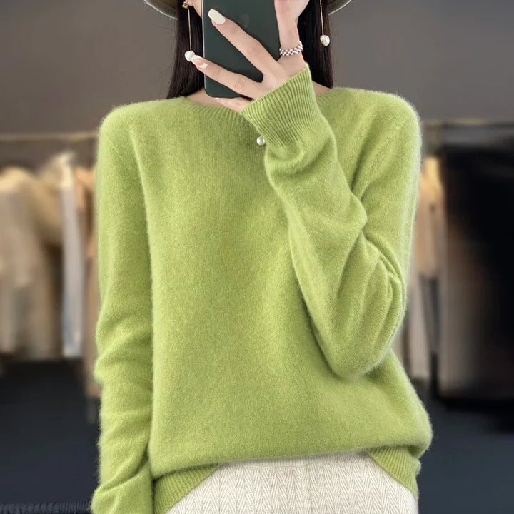 Kaminski | Damski sweter premium o miękkim kaszmirowym wykończeniu