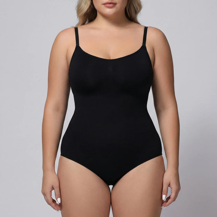 Jednoczęściowe bezszwowe body w rozmiarze plus - Delores