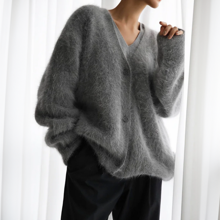 Damska kaszmirowa cardigan – Noelia Jesienny urok