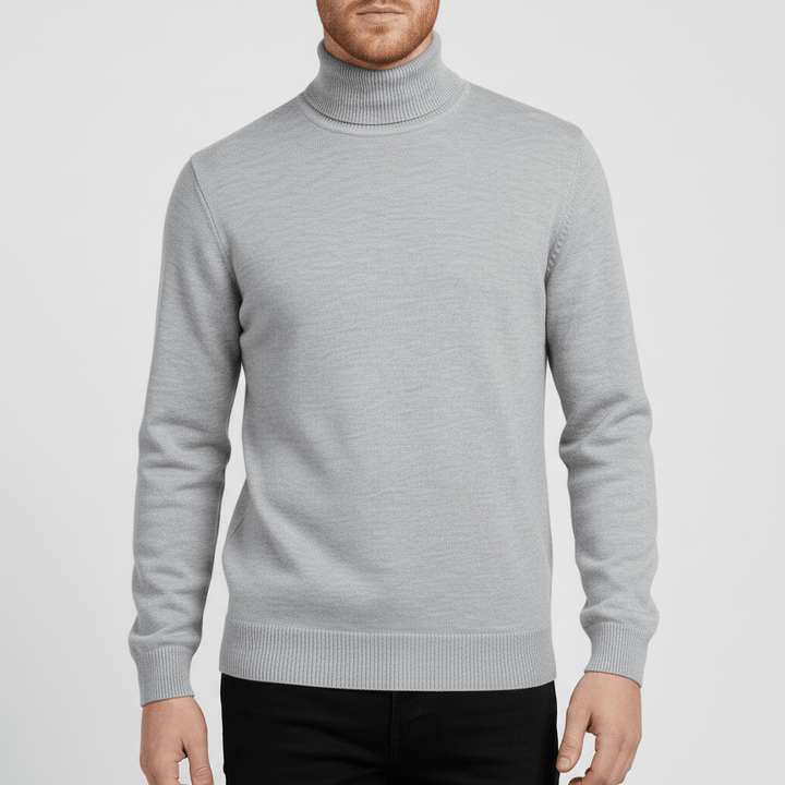 Sweter z golfem w fasonie slim-fit - Friedrich
