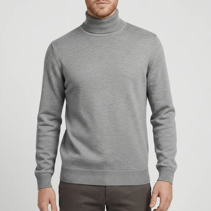 Sweter z golfem w fasonie slim-fit - Friedrich