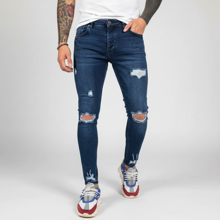 Slim Fit męskie dżinsy - Theo