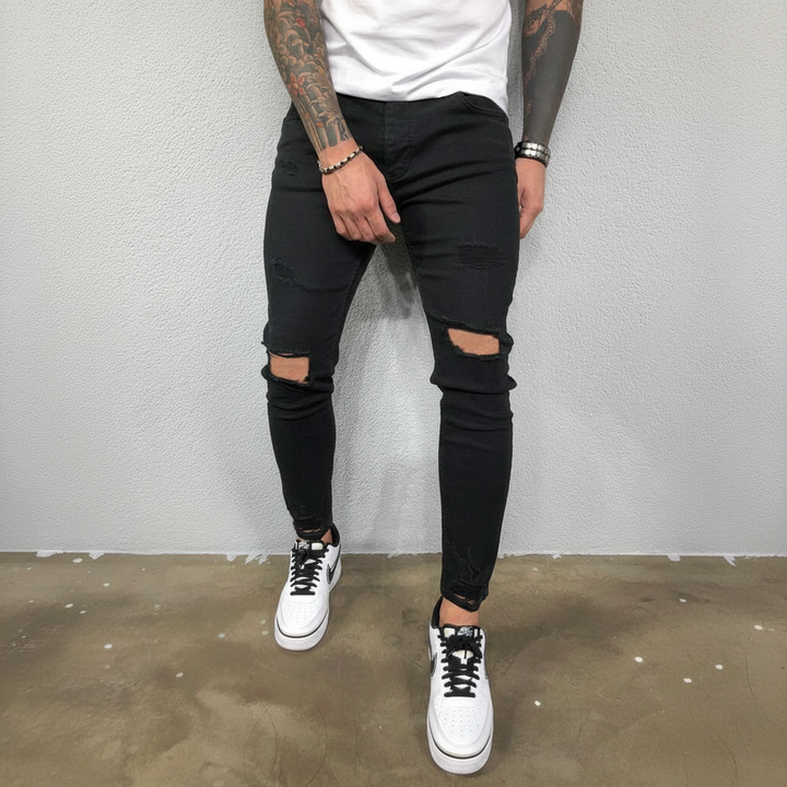 Slim Fit męskie dżinsy - Theo
