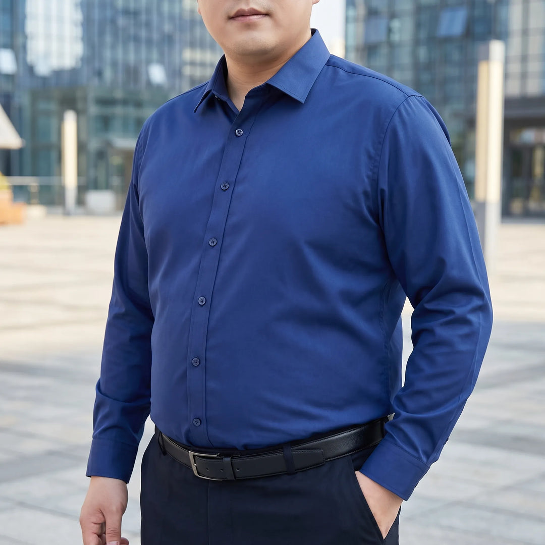 Koszula wizytowa slim fit z długim rękawem - Percy