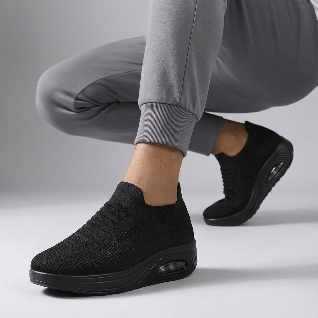 Slip On Sneaker z Wysoką Podeszwą - Felicia
