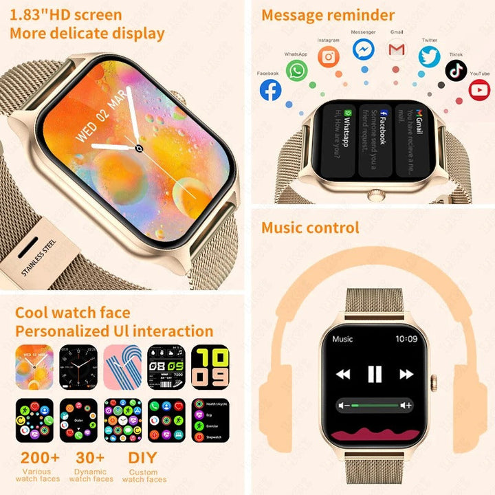 Smartwatch z trackerem fitness - StyleTrack