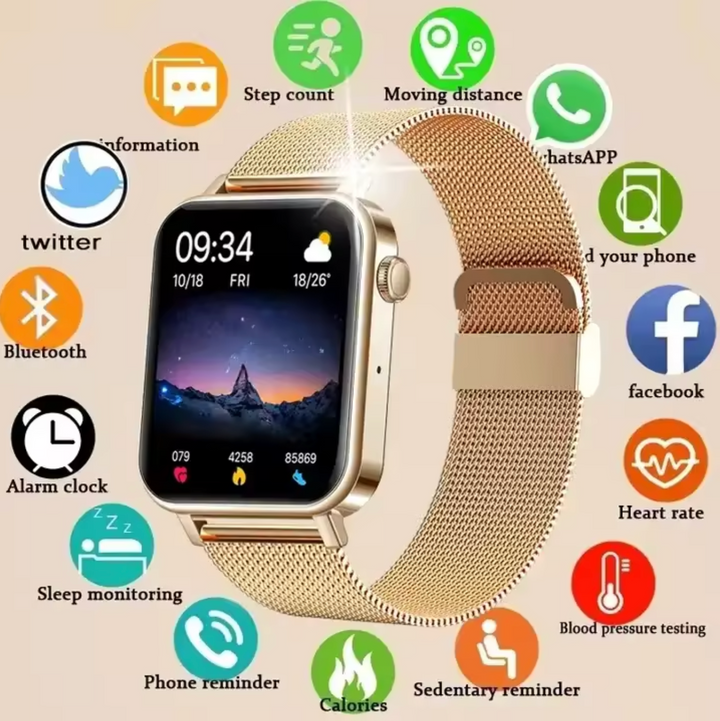 Smartwatch z trackerem fitness - StyleTrack