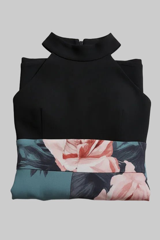 Letnia sukienka maxi w kwiaty - Nia