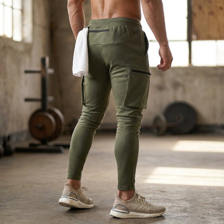 Sportowe tapered spodnie treningowe - Ernest