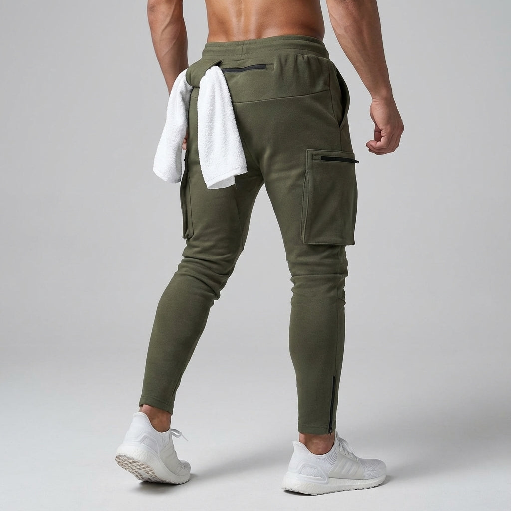 Sportowe tapered spodnie treningowe - Ernest