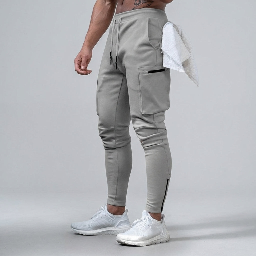 Sportowe tapered spodnie treningowe - Ernest