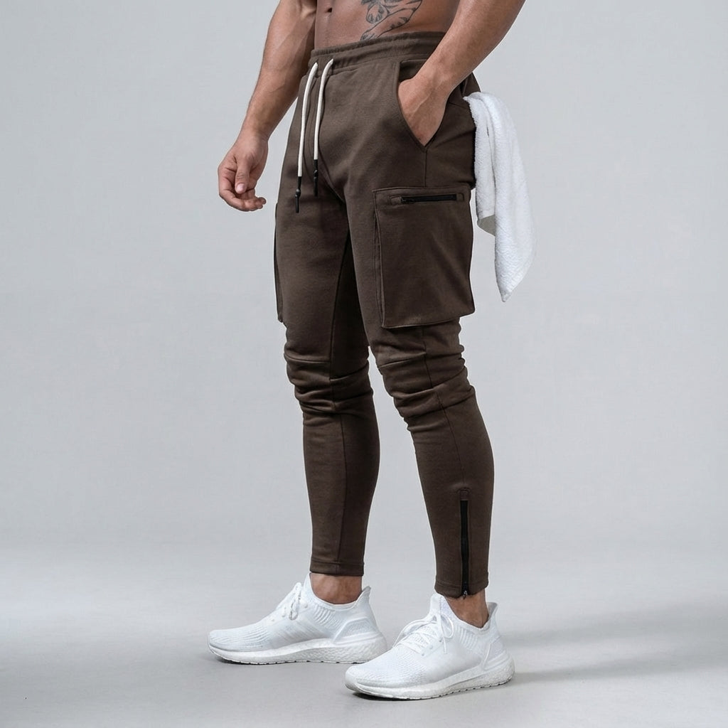 Sportowe tapered spodnie treningowe - Ernest