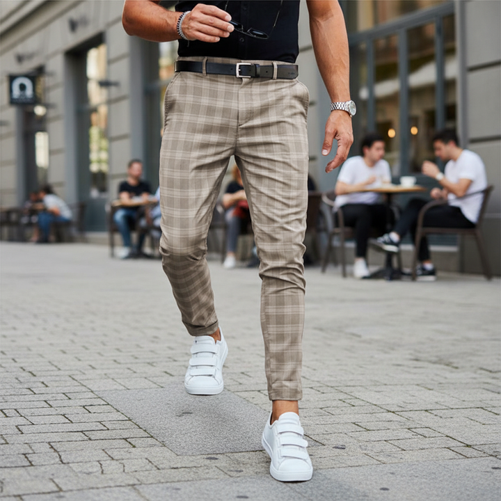 Spodnie chino w pasy - Oskar