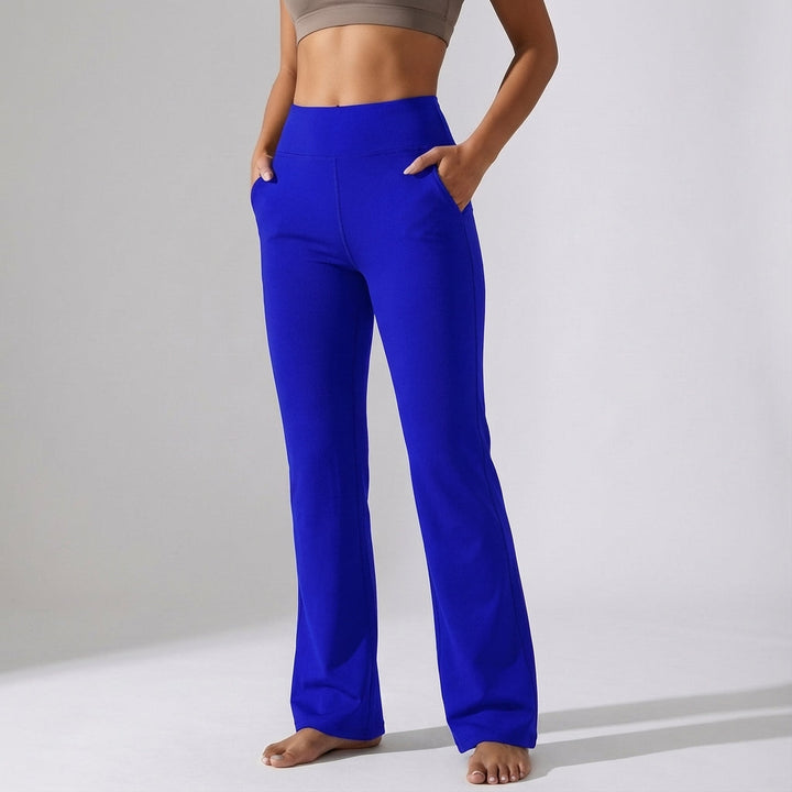 Stretchowy materiał spodni sportowych - Francesca
