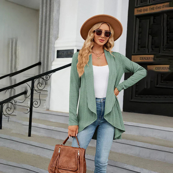 Sweter z otwartym przodem - Brigitte