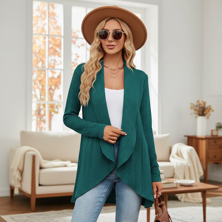 Sweter z otwartym przodem - Brigitte
