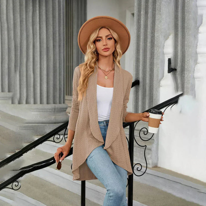 Sweter z otwartym przodem - Brigitte