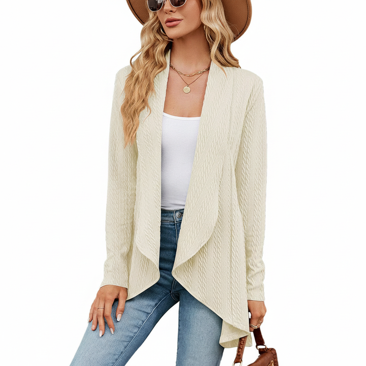 Sweter z otwartym przodem - Brigitte