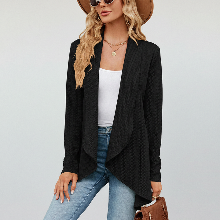Sweter z otwartym przodem - Brigitte