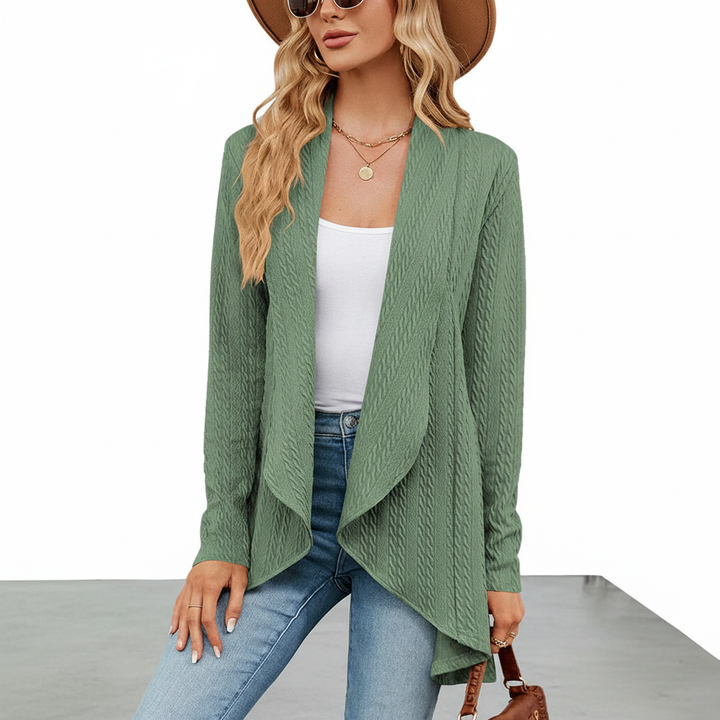 Sweter z otwartym przodem - Brigitte