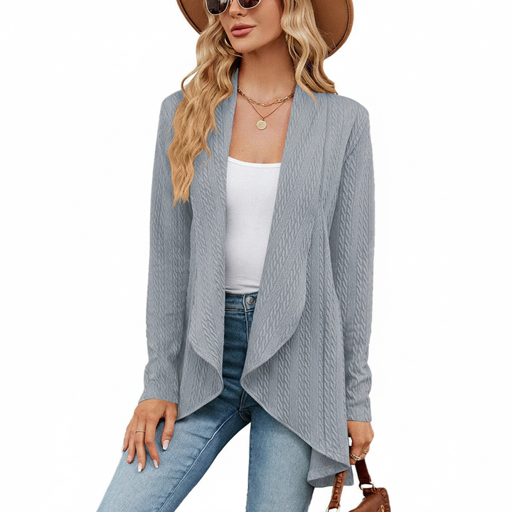 Sweter z otwartym przodem - Brigitte
