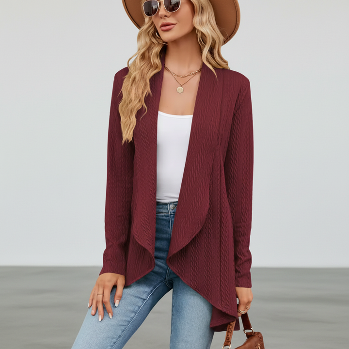 Sweter z otwartym przodem - Brigitte