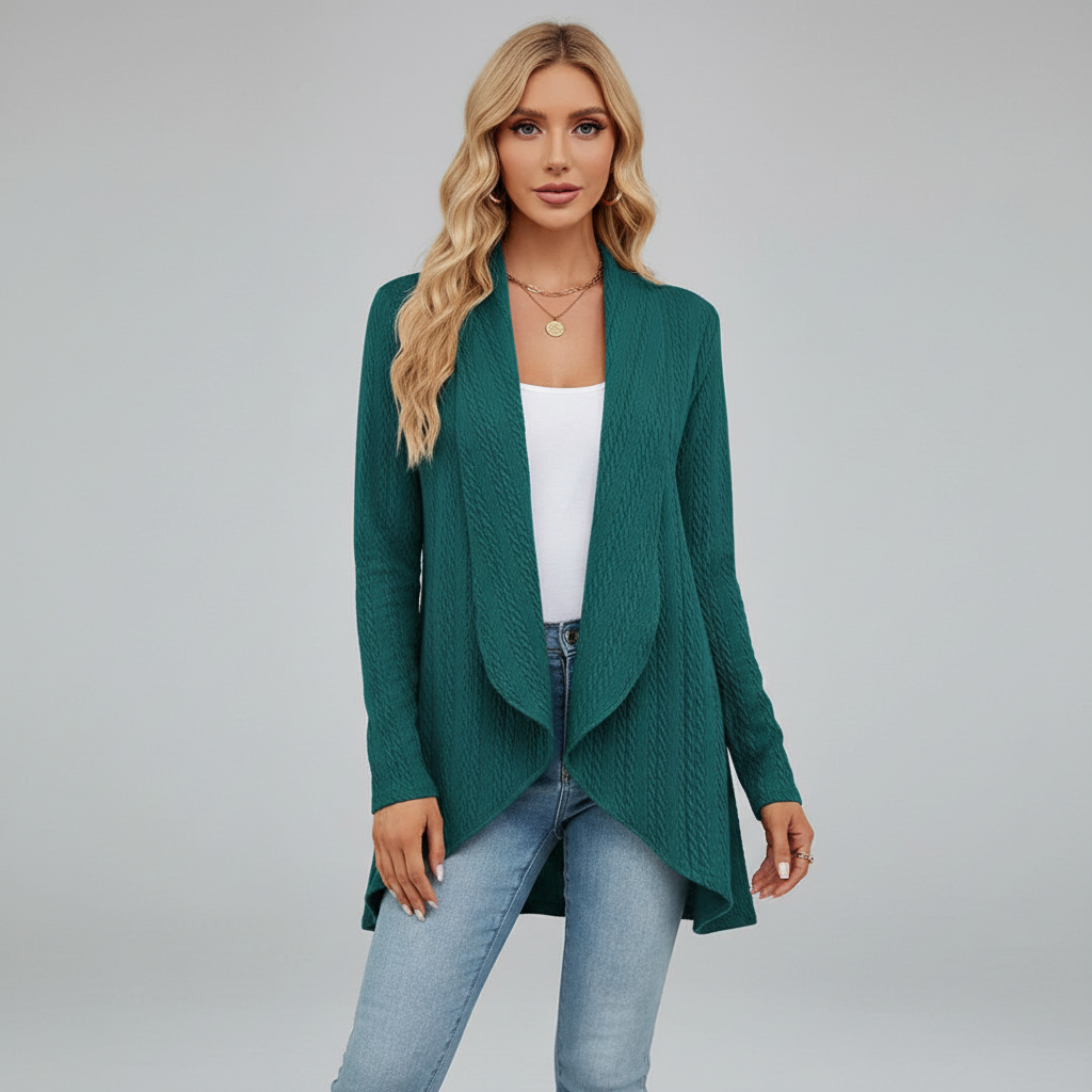 Sweter z otwartym przodem - Brigitte