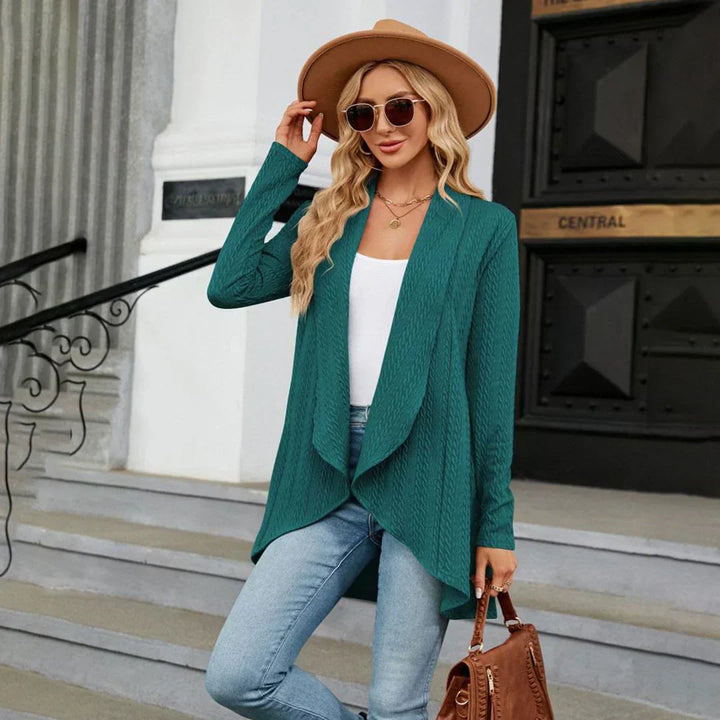 Sweter z otwartym przodem - Brigitte