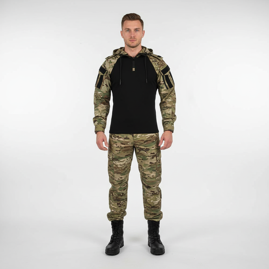 Kapturowy sweter taktyczny - Daniel