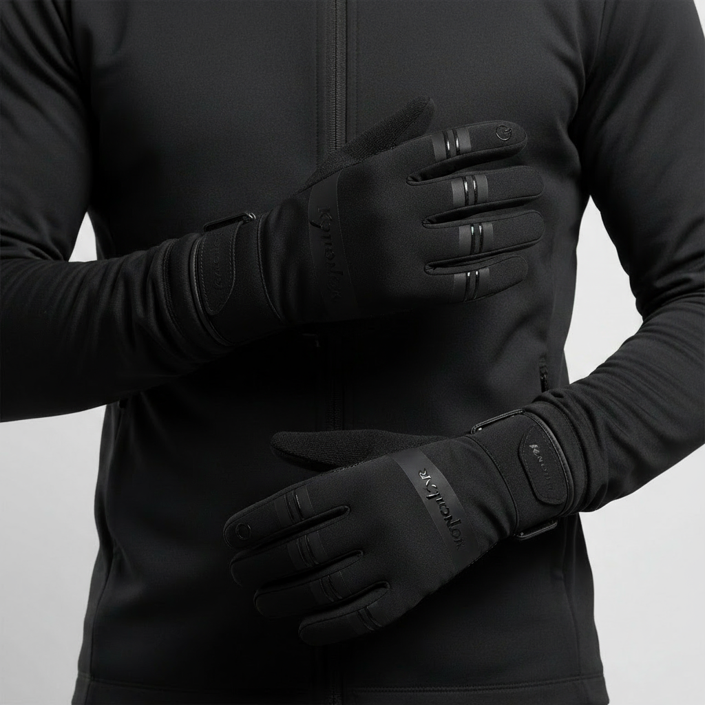 Rękawice biegowe kompatybilne z ekranem dotykowym - RunWarmPro