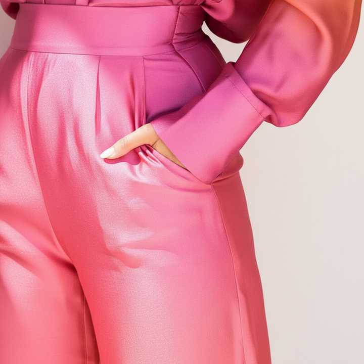 Trendy kombinacja ombre outfit - Theresa