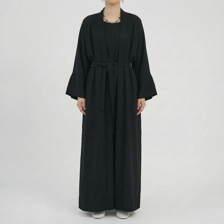 Dwuczęściowy, codzienny komplet abaya - Kara