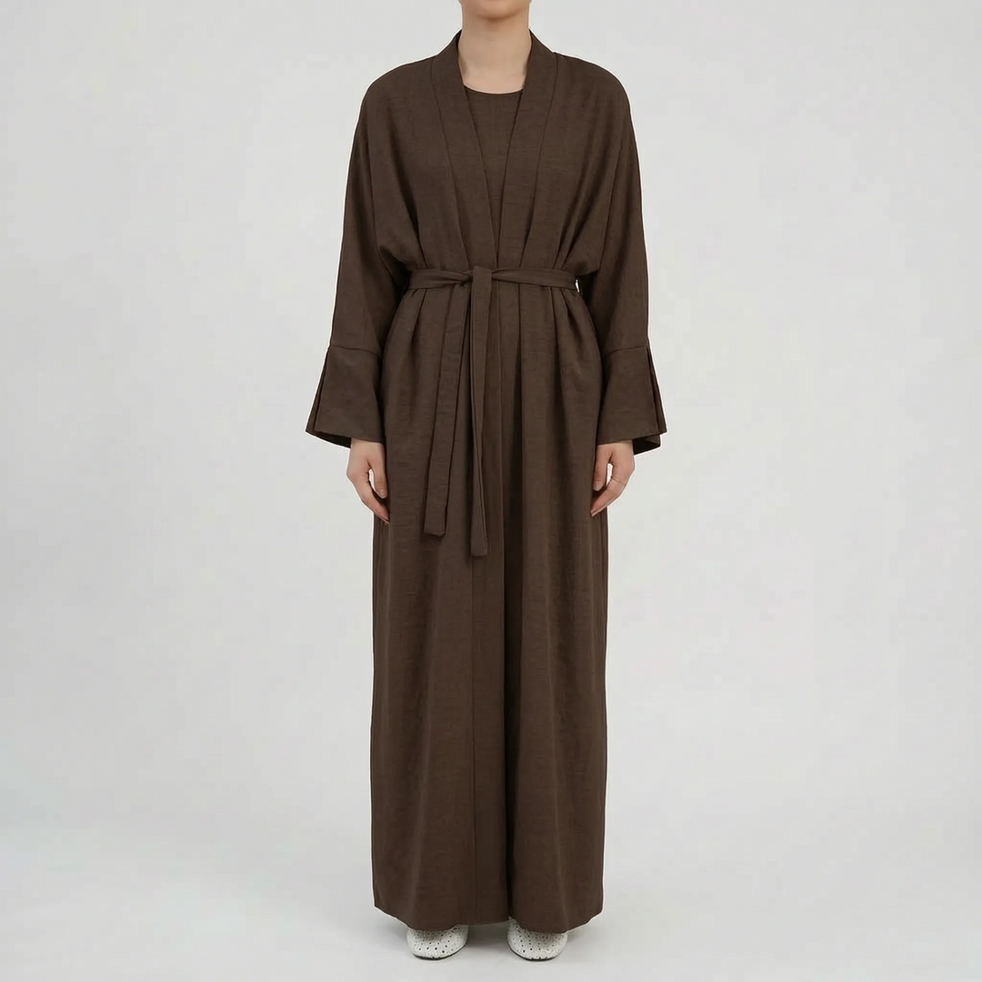 Dwuczęściowy, codzienny komplet abaya - Kara