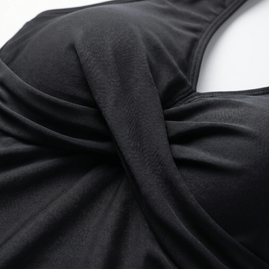 Dwuczęściowe tankini z dekoltem typu halter - Sunova