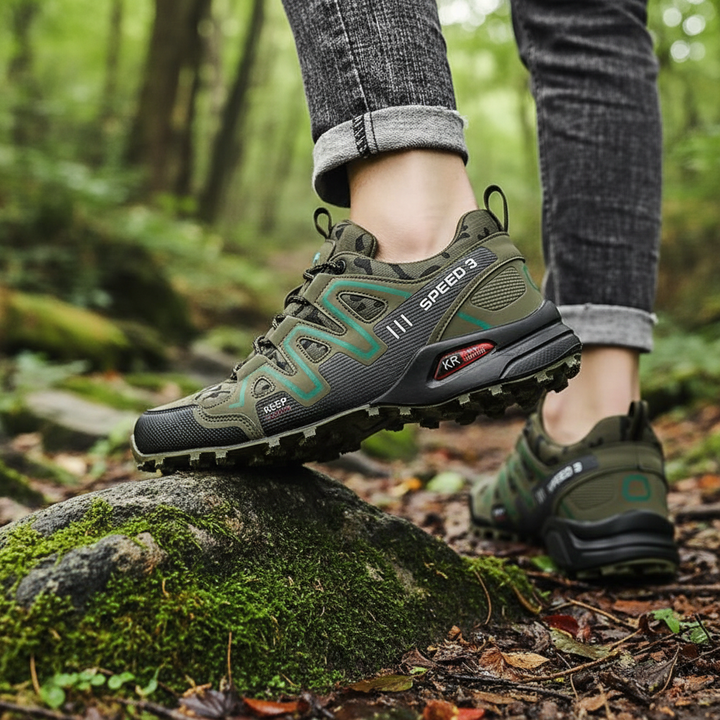 Uniseks wodoodporne buty trekkingowe - Adeline