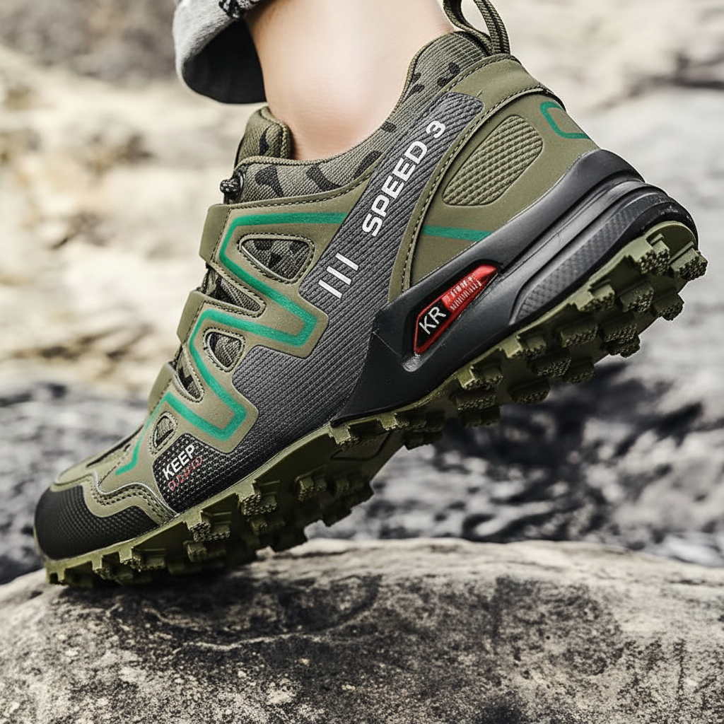 Uniseks wodoodporne buty trekkingowe - Adeline