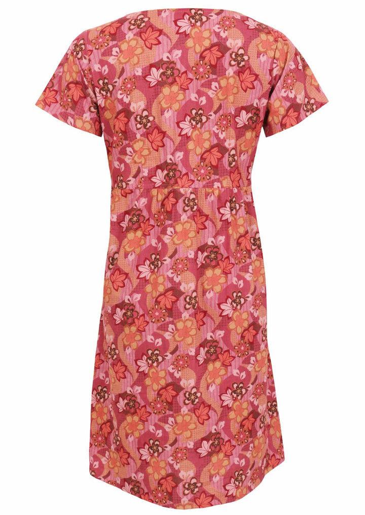 Sukienka na wakacje z dekoltem w serek - Olivia