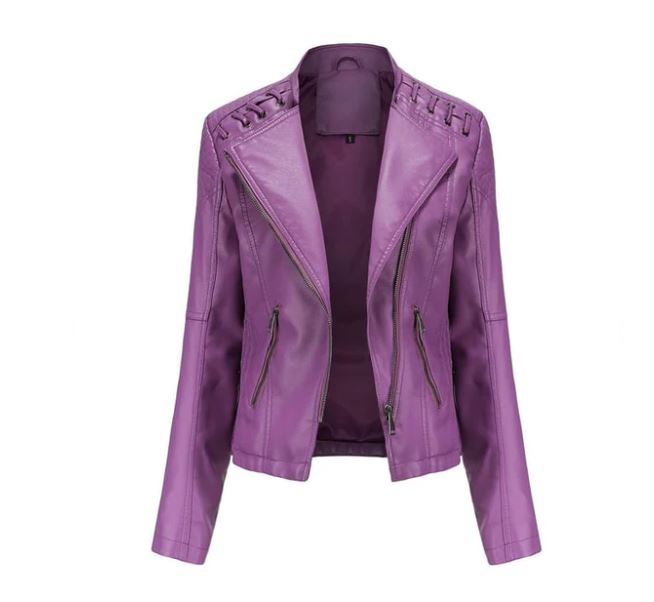 Kurtka motocyklowa inspirowana stylem vintage - Lily