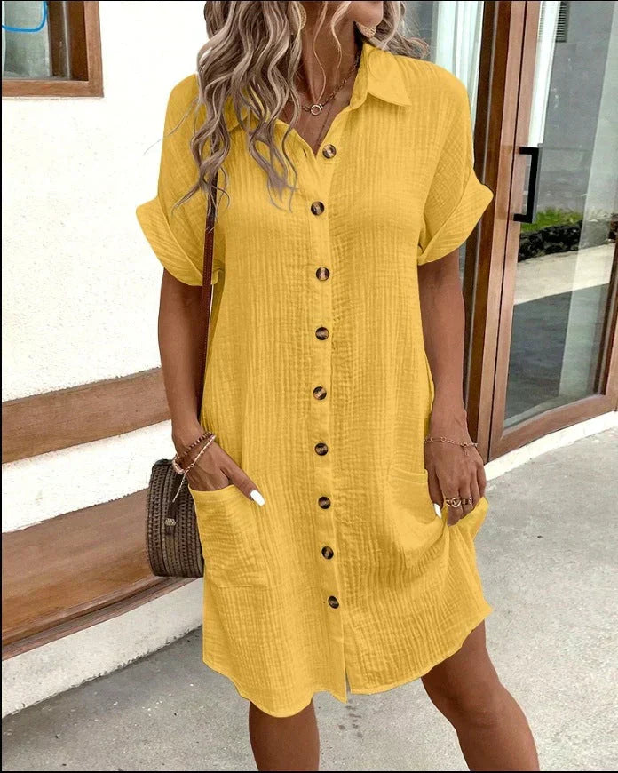 Celest | Elegancka Sukienka Polo (Wkrótce Wyprzedana)