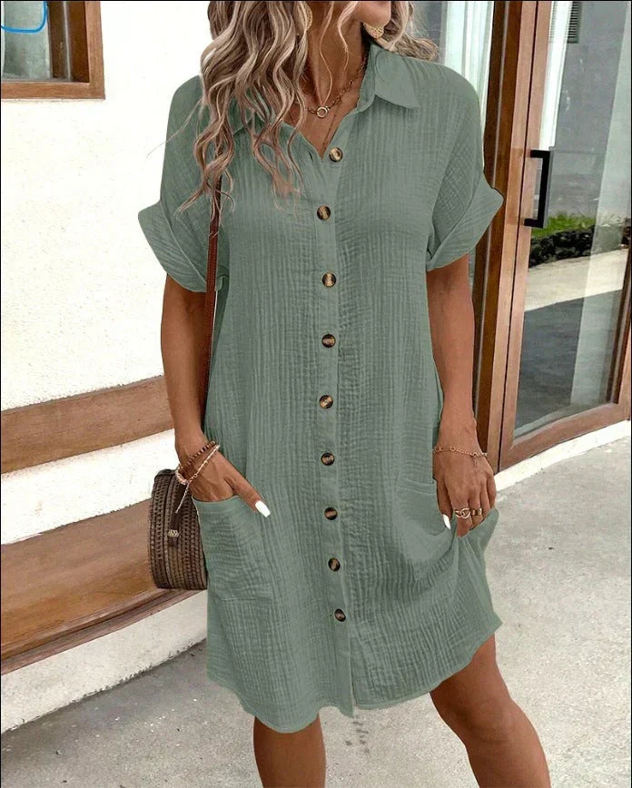 Celest | Elegancka Sukienka Polo (Wkrótce Wyprzedana)
