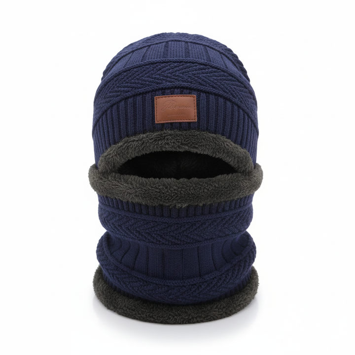 Ciepła czapka z osłoną na twarz - WinterCap