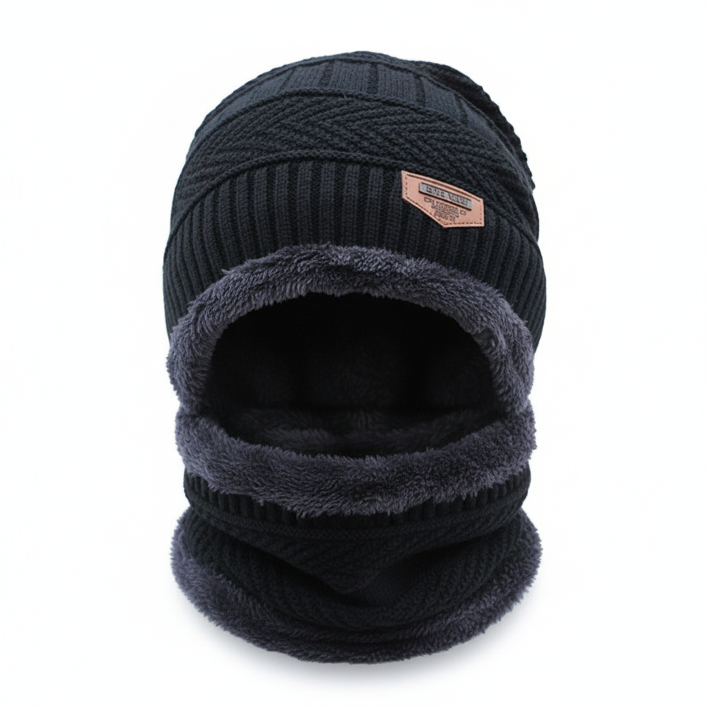 Ciepła czapka z osłoną na twarz - WinterCap