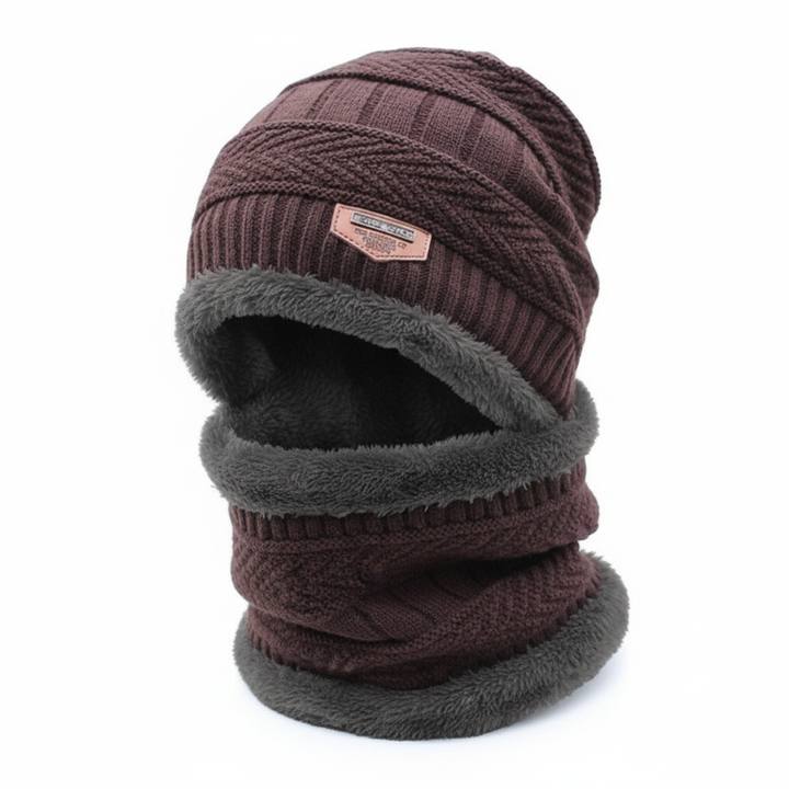 Ciepła czapka z osłoną na twarz - WinterCap