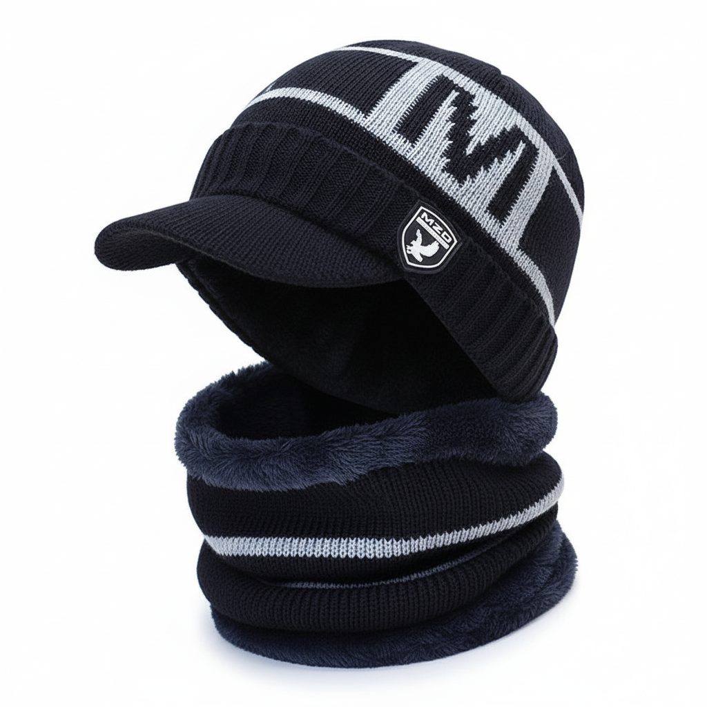 Ciepła czapka z osłoną na twarz - WinterCap