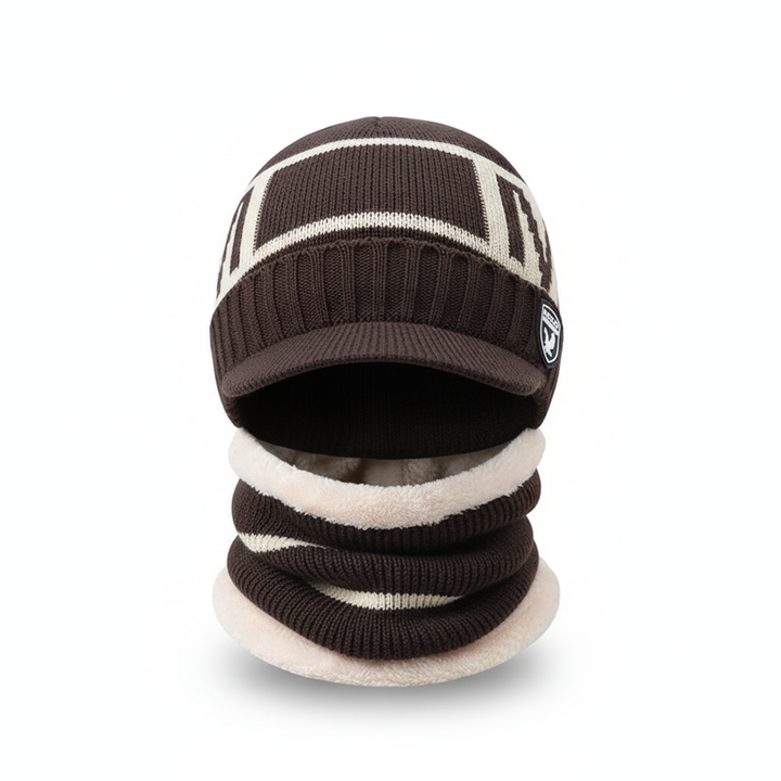 Ciepła czapka z osłoną na twarz - WinterCap